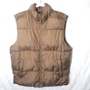 OLD NAVY FULL-ZIP PUFFER VEST MENS SIZE LARGE
